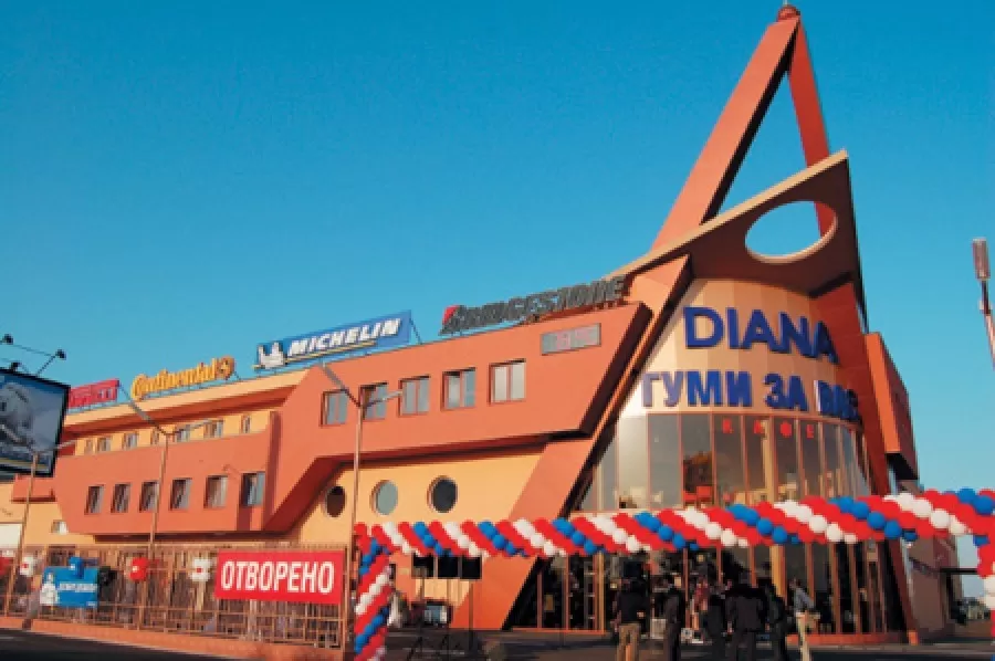 Диана ООД - най-големият вносител на автомобилни гуми за България